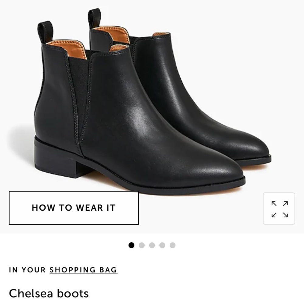 J crew Chelsea boots